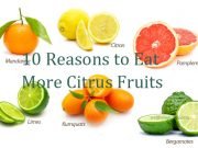 Revealed! The Most Irresistible 10 Reasons to Eat More Citrus Fruits 10 Reasons to Eat More Citrus Fruits