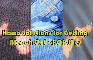 10 Effective Home Solutions for Getting Bleach Out of Clothes